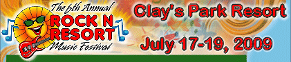 Located near Canal Fulton, Ohio at beautiful Clays Park Resort