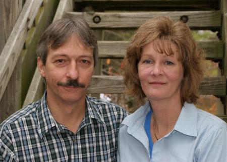 Steve Hartzell with fiance Becky Lang in October, 2006